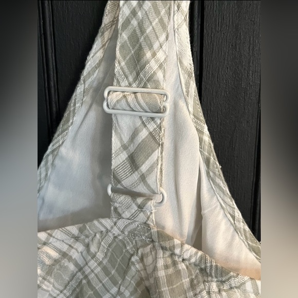 American Eagle Plaid Babydoll Mini Dress NWT - Picture 3 of 8